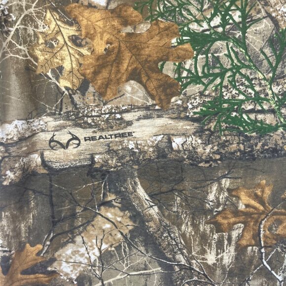 Lincoln Outfitters Realtree Edge Camo VNeck TShirt Womens Small Brown New - Picture 5 of 10